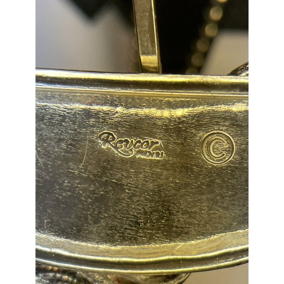 St. Maarten Dallas Revcor Women Metal Skull Steer Cow Lizard Studded Bling Belt main image 9